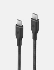 Weave USB-C to USB-C Cable_Aluminium tip